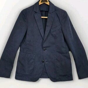 Officine Generale Blazer Men 36R Organic Cotton Twill Oxford Ivy Patch Pockets